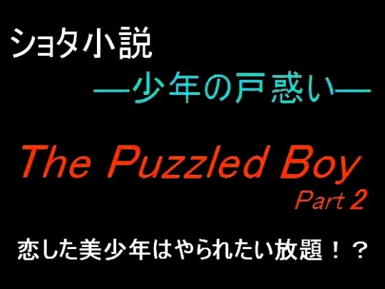 The Puzzled Boy - 2 ショタ小説　—少年の戸惑い—